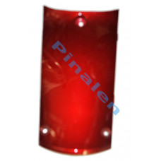 16. Bakre del framskärm röd