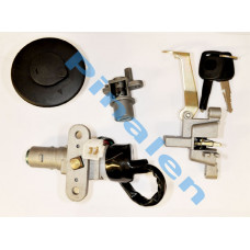 05. Retro Komplett Låssats inkl 2 nycklar F22.5