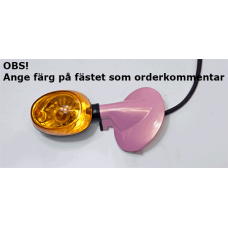 01. BTQT-11 Vänster framblinkers med lackerat fäste F26.1