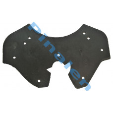 Främre stänkskyddsgummi 