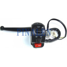 16.BTQT-12/7 Vänster handtagsswitch med bromsgrepp F24.16