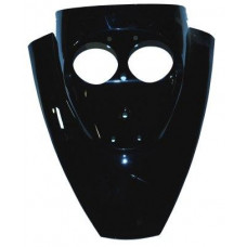 05. BTQT-7 Framkåpa till Dubbel lampa Svart F28.5