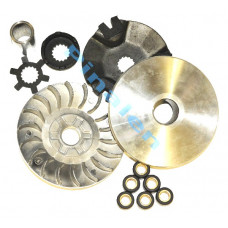 01. Främre varíator komplett 2-takt F7.1