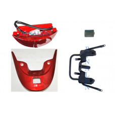 18. BTQT-9 komplett vinge Röd F30.18