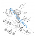 E3 Cylinder/Vev/Kolv