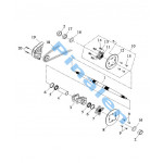F13 Bakaxel / Kjedja / Drev