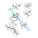F18 Framlampa/baklampa/blinkers