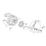 Bakhjul med skivbroms