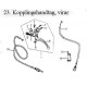 Kopplingshandtag / wirar